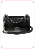 Caviar Quilted Boy Flap